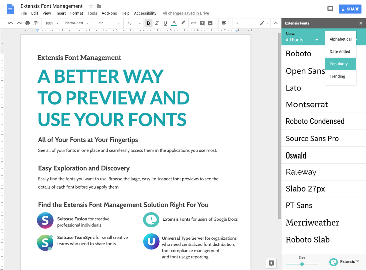 extensis fonts add fonts