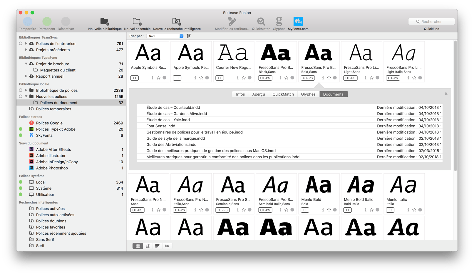 La nouvelle suite Extensis de solutions dédiées à la gestion des