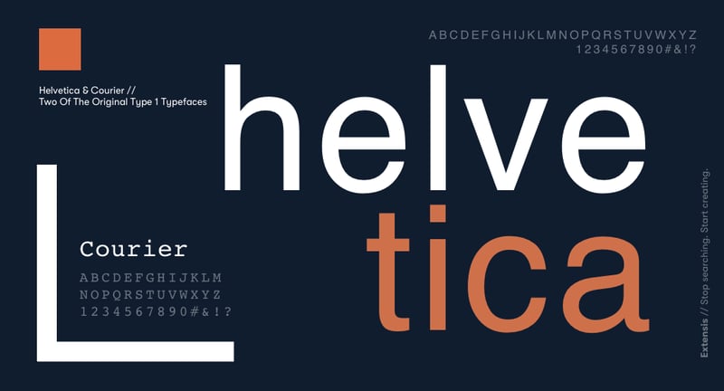 helvetica-courier-imd-D